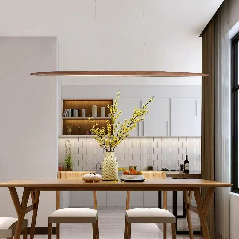 Commercial Kitchen Island - 2026 luz pingente de madeira led