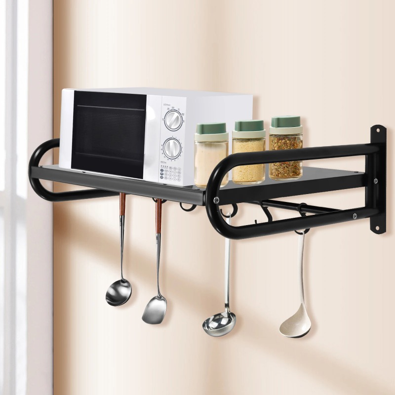 Wall Shelf Commercial Kitchen - Suporte de Parede para Micro-ondas, Aço