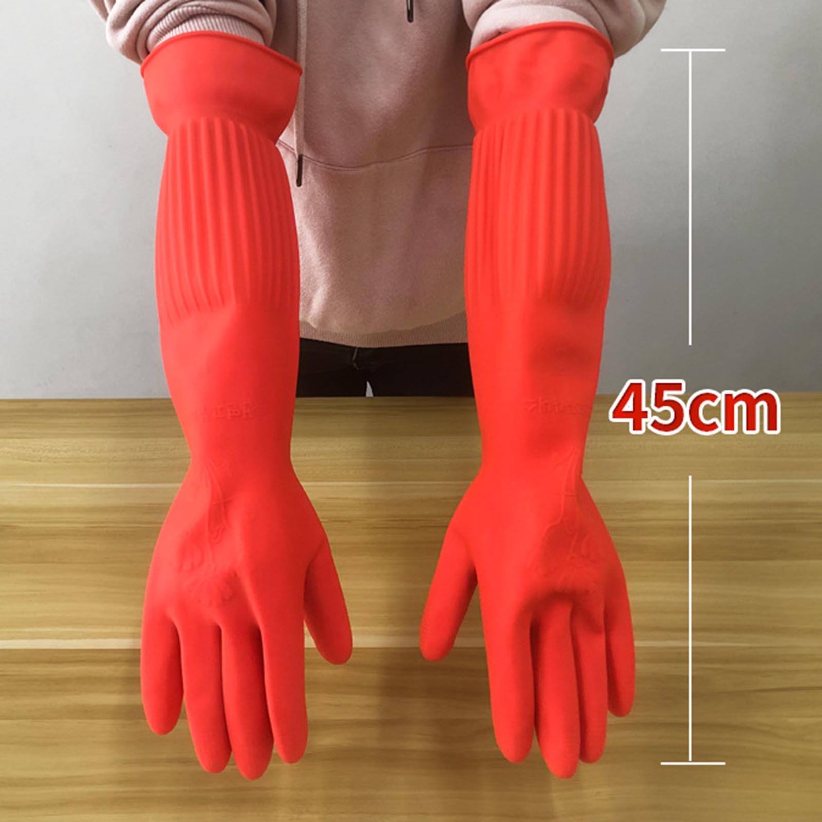 Commercial Kitchen Gloves - 1 par flexível confortável luvas de