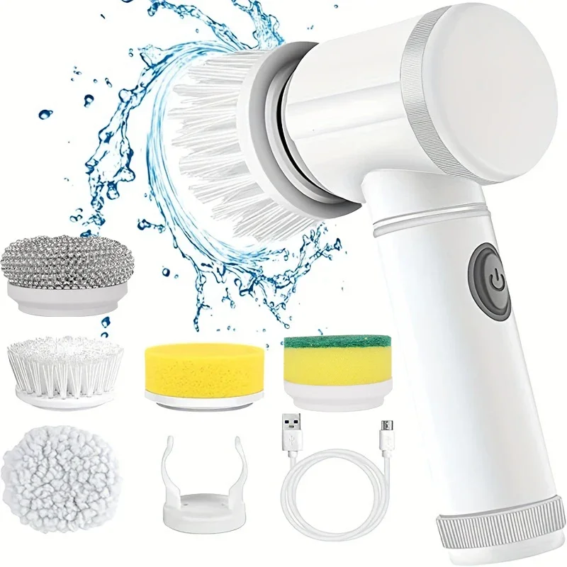Commercial Kitchen Cleaning - Purificador rotativo elétrico sem fio com