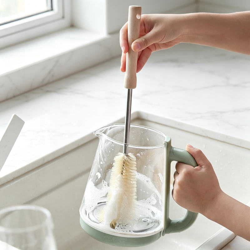 Commercial Kitchen Cleaning - Escova de Limpeza para Mamadeiras com