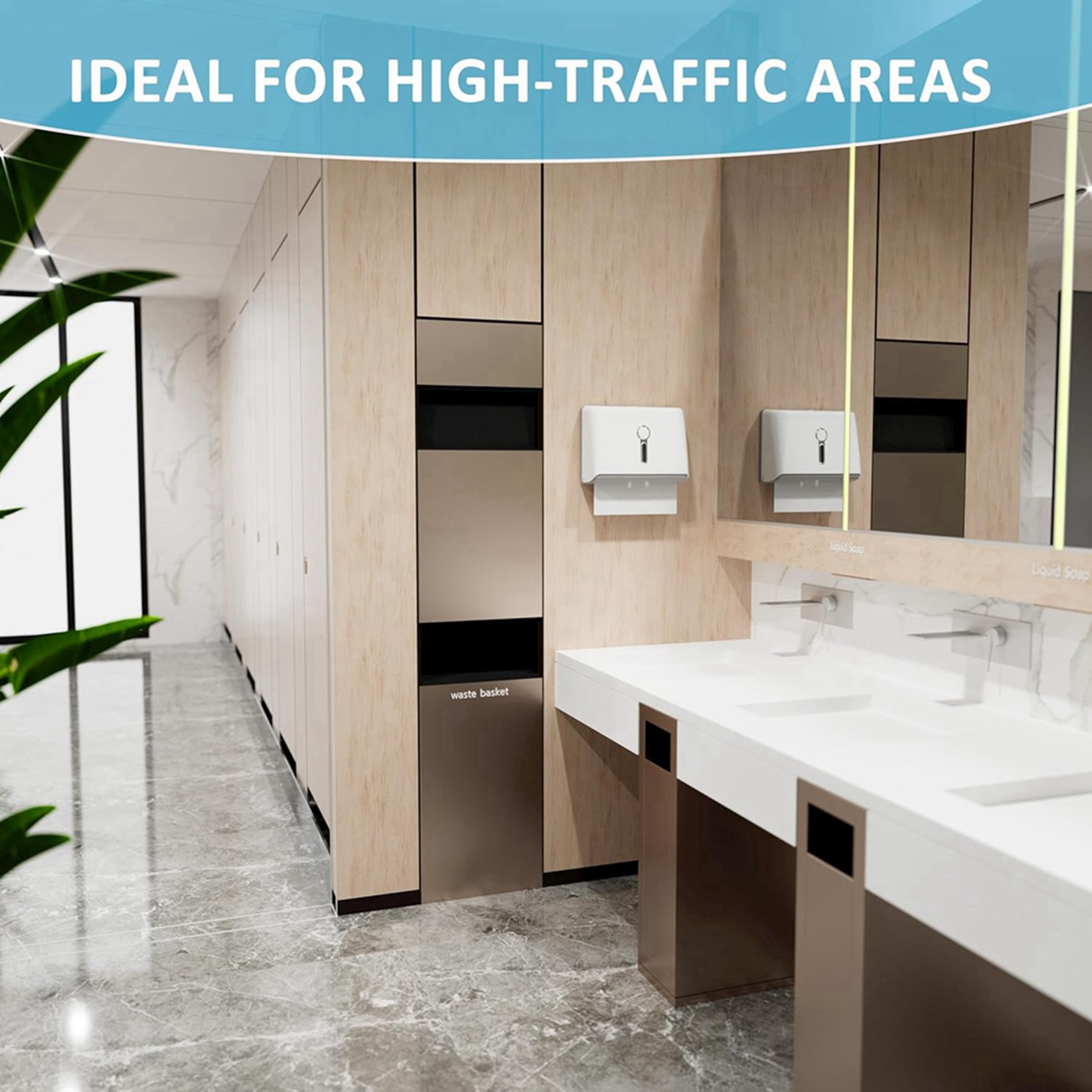 Commercial Kitchen Installation - Dispensador de Papel Toalha Comercial ABUL-2X