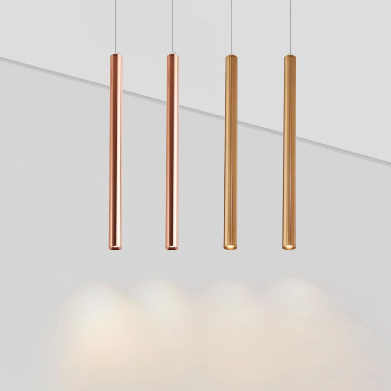 Commercial Kitchen Island - Novo pingente de led tubo longo