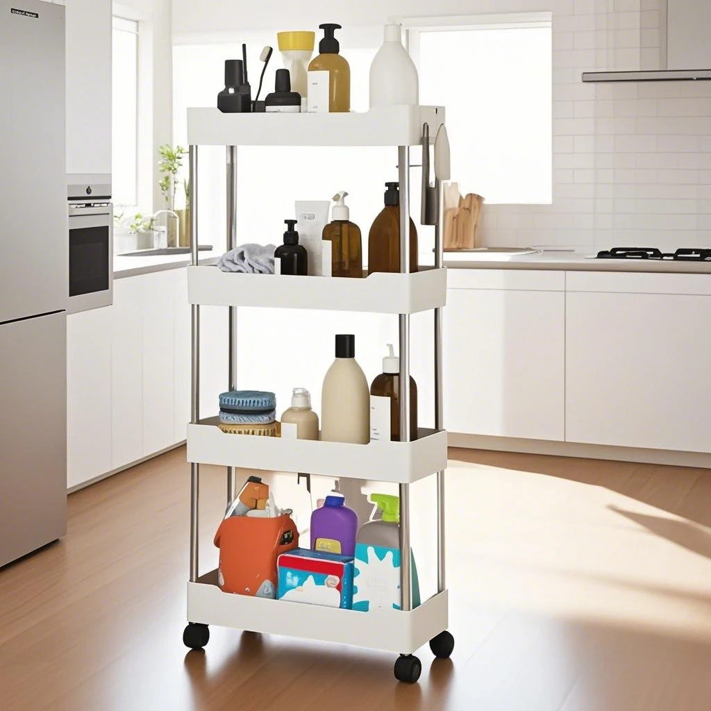 Commercial Kitchen Island - 2025 carrinho de armazenamento rack-cozinha quarto
