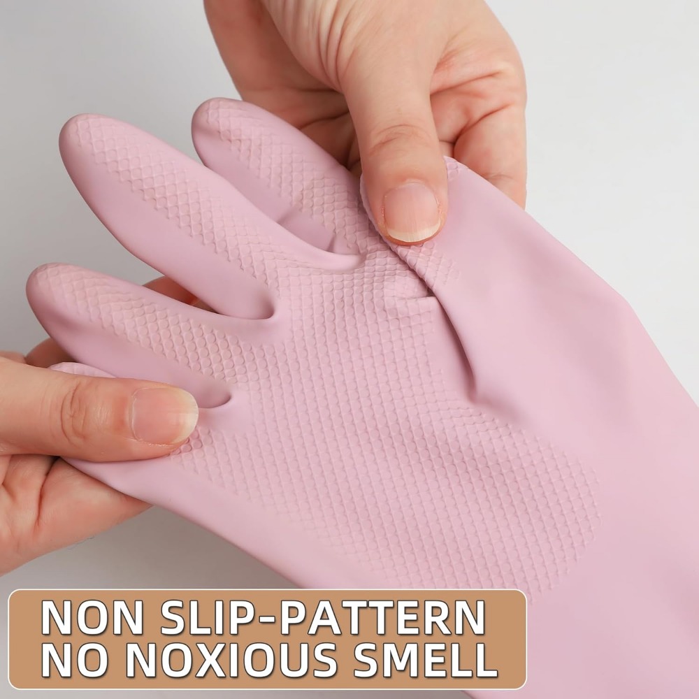 Luvas de borracha para lavar l - Commercial Kitchen Gloves avaliação e preço