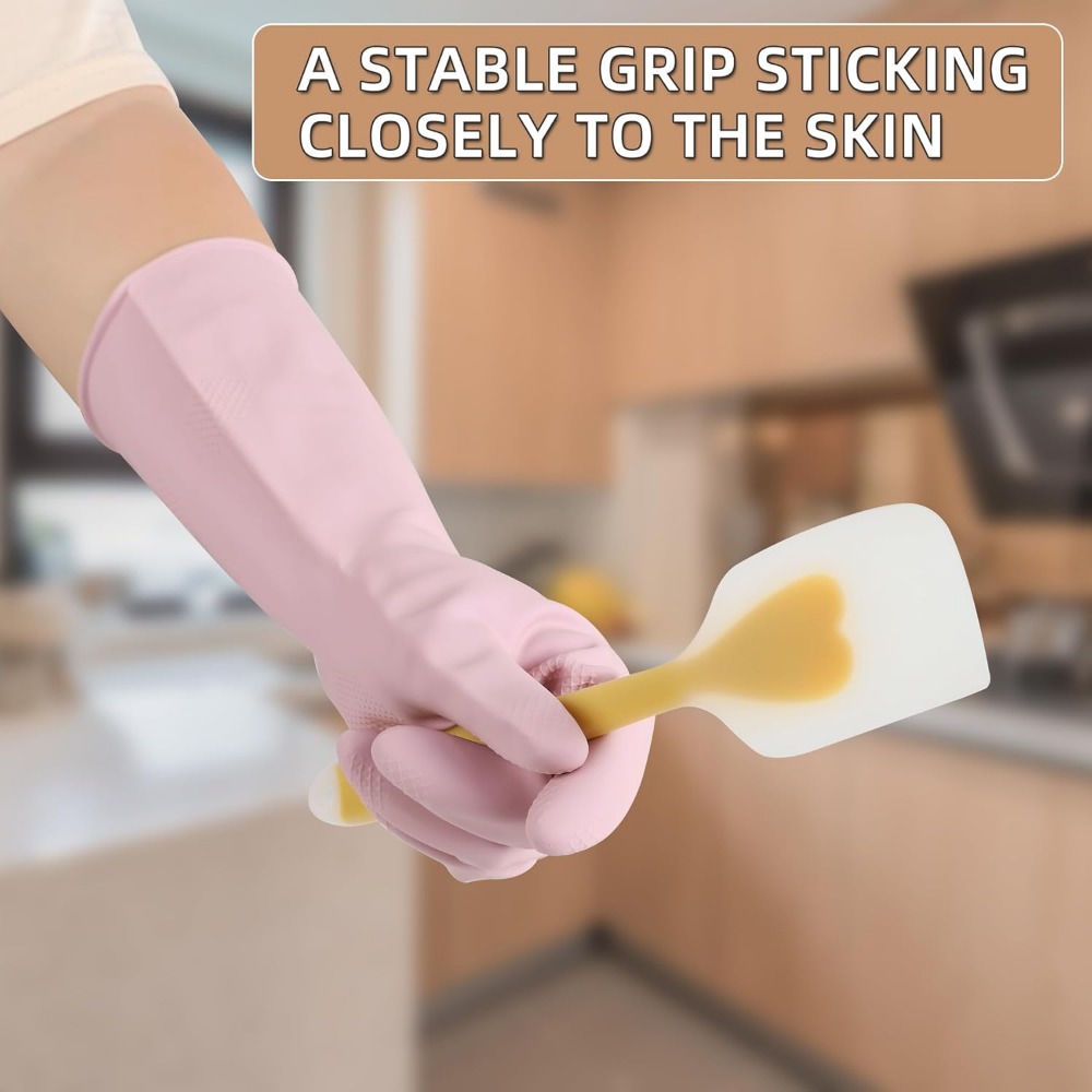 Luvas de borracha para lavar l - Commercial Kitchen Gloves avaliação e preço
