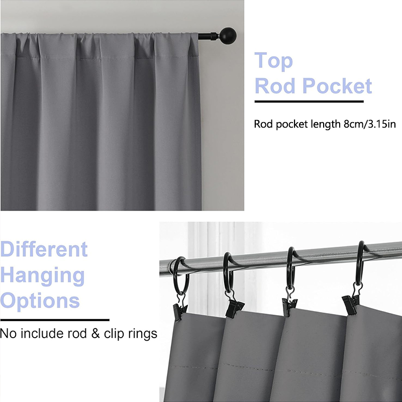1 peça Cortina 100% Blackout c - Commercial Kitchen Canopy avaliação e preço