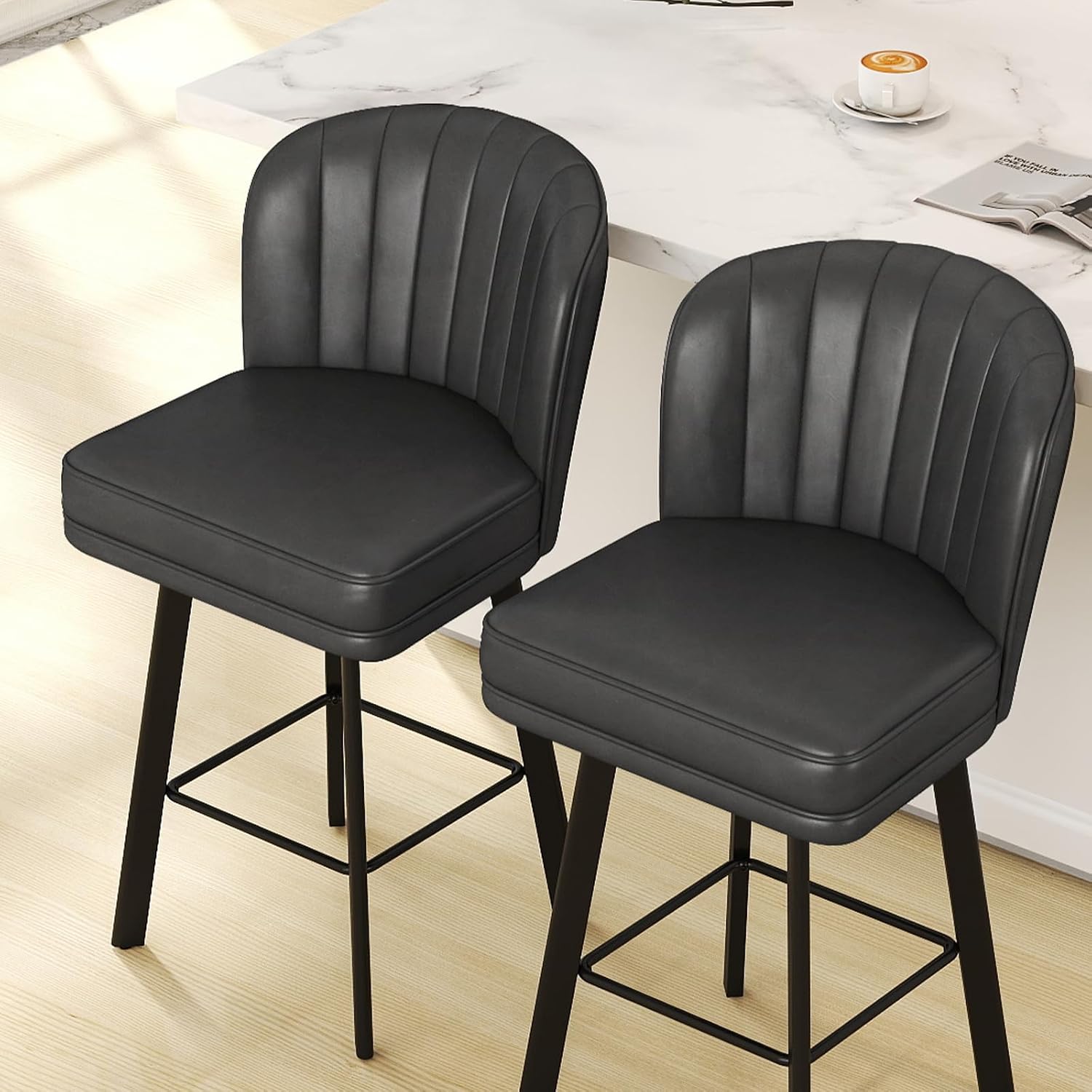 Conjunto de 2 Banquetas Modern - Commercial Kitchen Island avaliação e preço