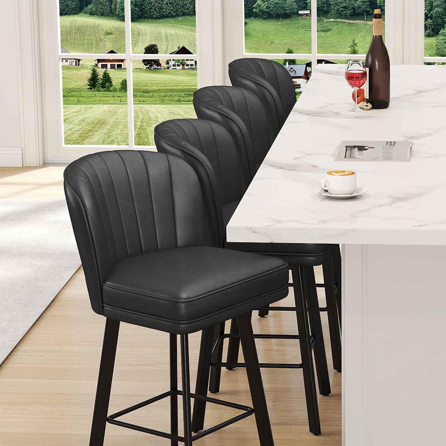Conjunto de 2 Banquetas Modern - Commercial Kitchen Island avaliação e preço