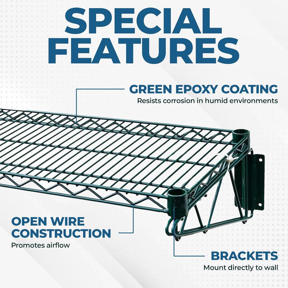 Prateleira de parede de fio ve - Wall Shelf Commercial Kitchen avaliação e preço