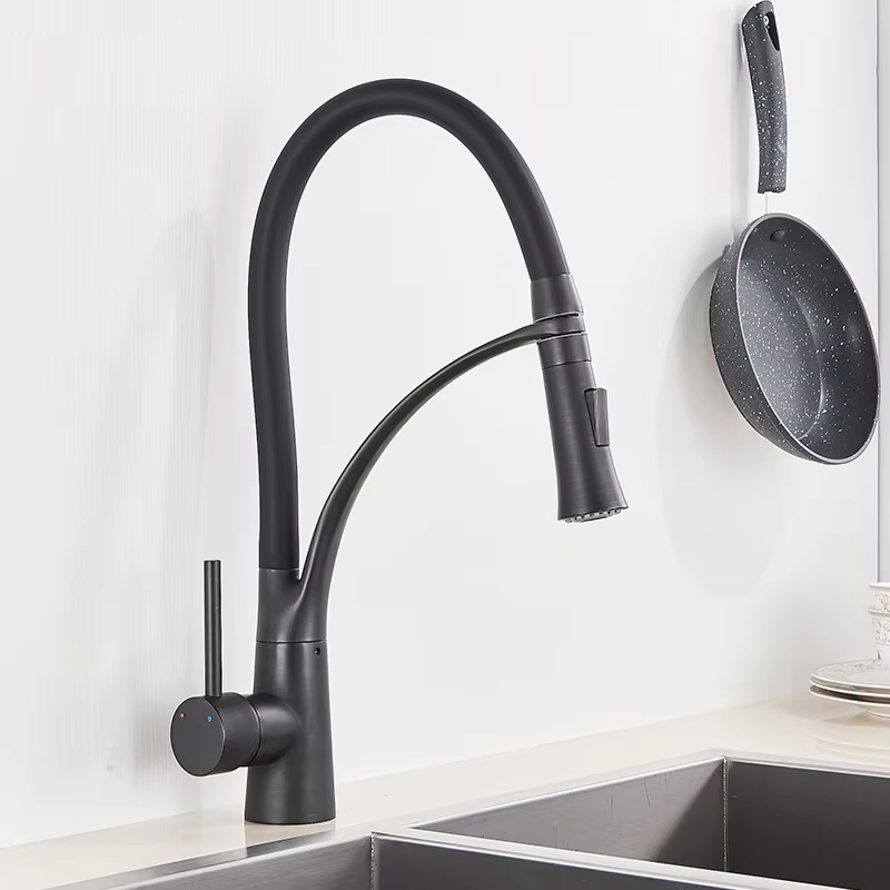 Torneira de Cozinha Preta Gira - Commercial Kitchen Mixer Tap avaliação e preço