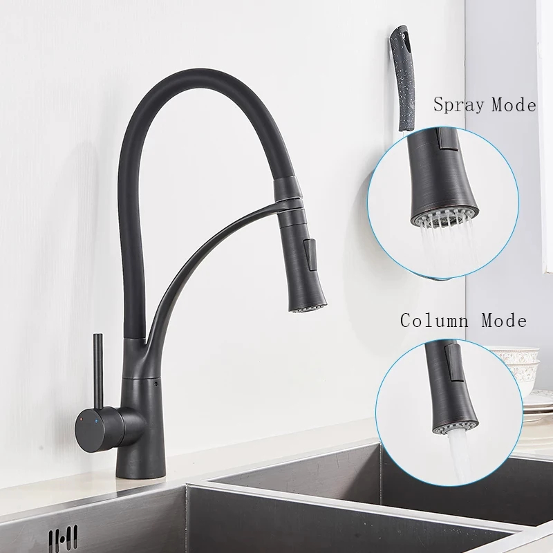 Torneira de Cozinha Preta Gira - Commercial Kitchen Mixer Tap avaliação e preço