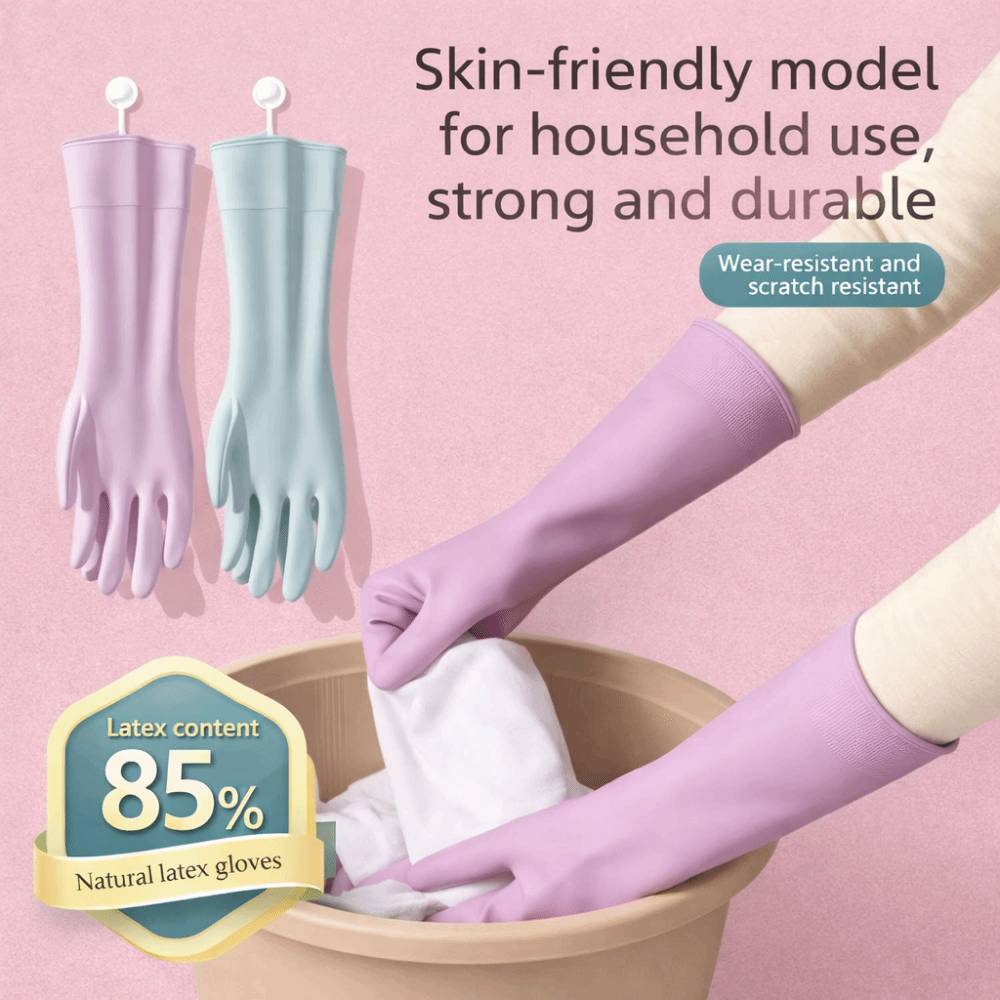 Luvas de látex para lavar louç - Commercial Kitchen Gloves avaliação e preço