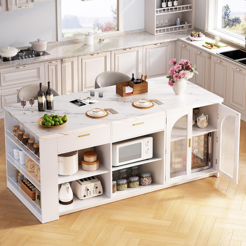 Ilha de cozinha grande de 71 p - Commercial Kitchen Island avaliação e preço