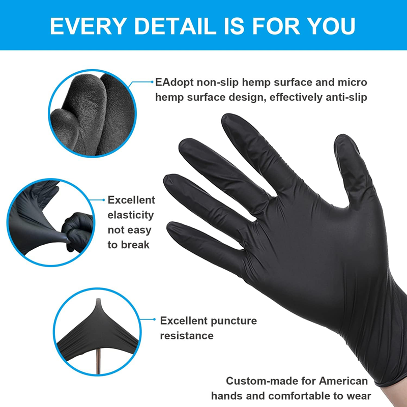 Luvas Descartáveis de Nitrilo  - Commercial Kitchen Gloves avaliação e preço