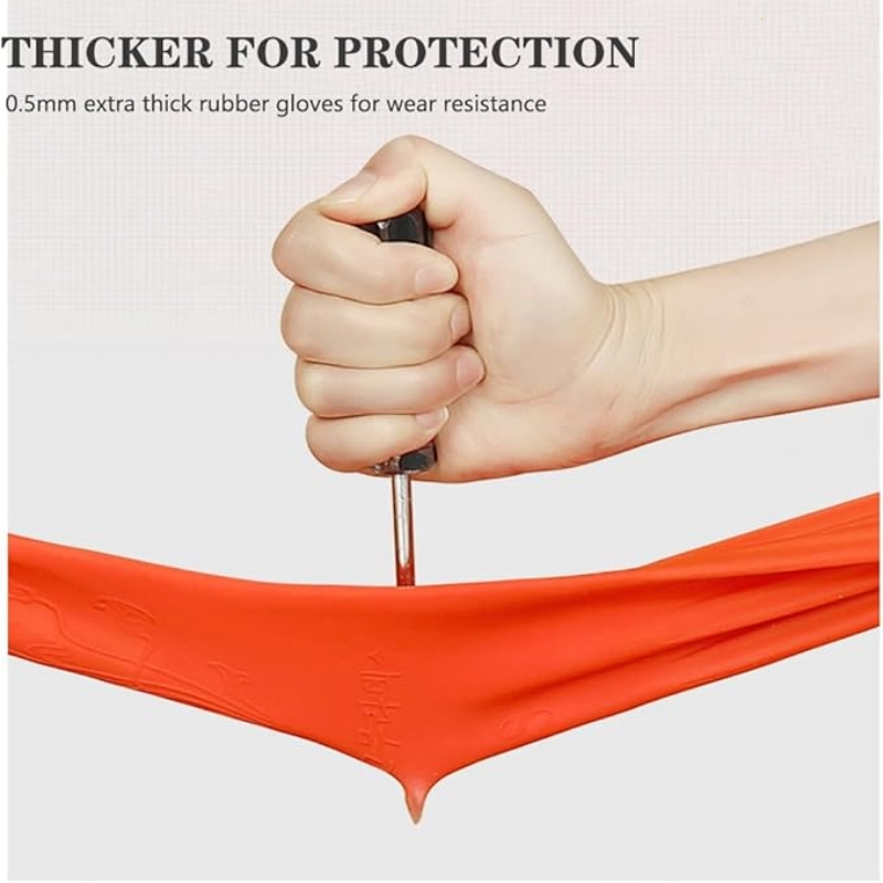 Luvas de limpeza de borracha e - Commercial Kitchen Gloves avaliação e preço