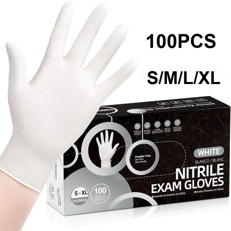 Luvas descartáveis ​​de nitril - Commercial Kitchen Gloves avaliação e preço