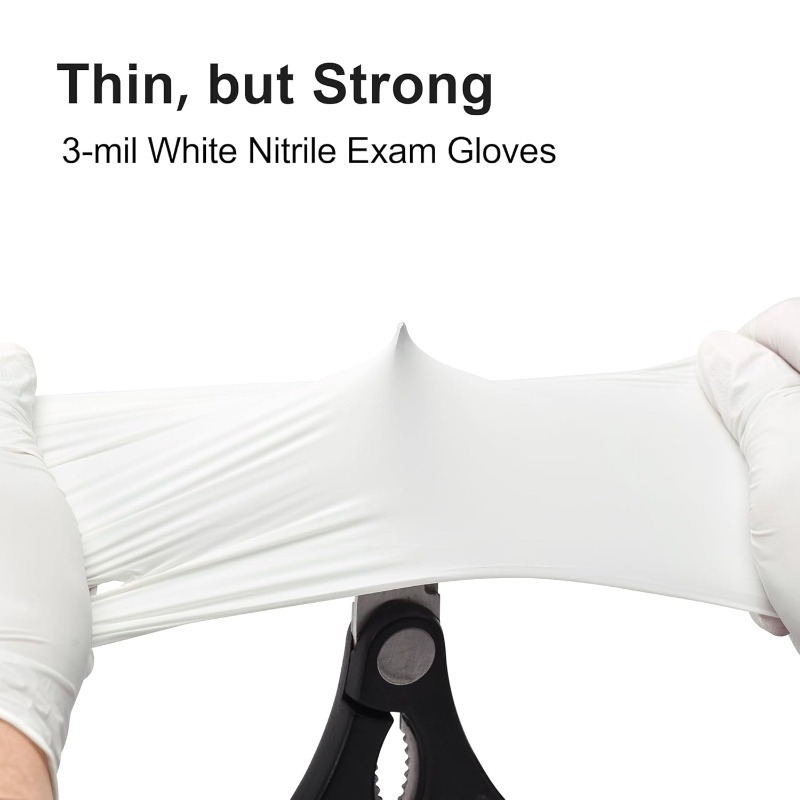 Luvas descartáveis ​​de nitril - Commercial Kitchen Gloves avaliação e preço