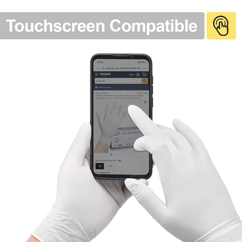 Luvas descartáveis ​​de nitril - Commercial Kitchen Gloves avaliação e preço