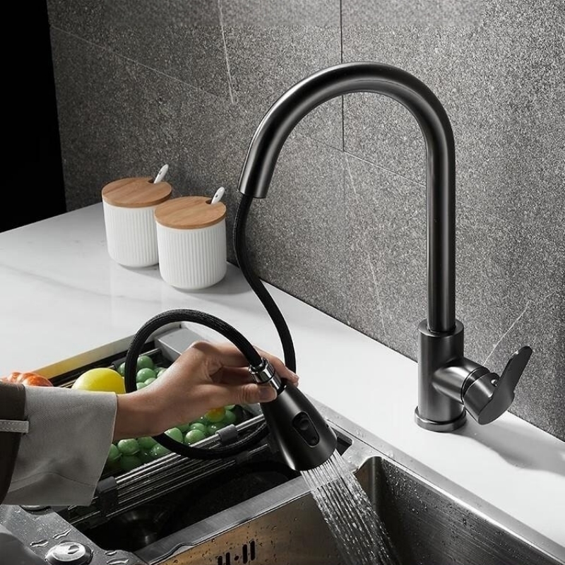 Preto fosco torneira da cozinh - Commercial Kitchen Mixer Tap avaliação e preço