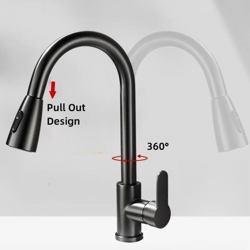 Preto fosco torneira da cozinh - Commercial Kitchen Mixer Tap avaliação e preço