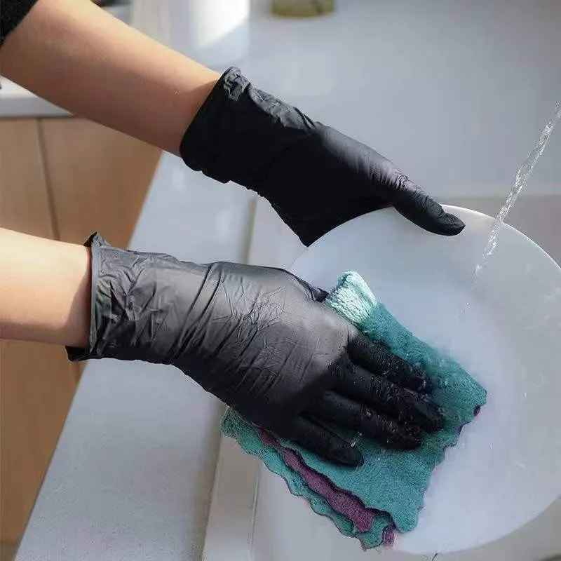 Luvas descartáveis de nitrilo  - Commercial Kitchen Gloves avaliação e preço