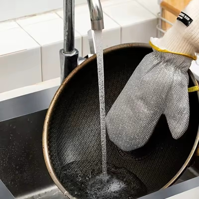 1/2 pçs luvas de prata luvas d - Commercial Kitchen Gloves avaliação e preço