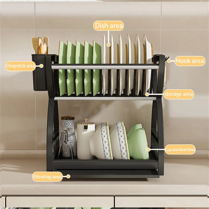Escorredor de Louça de 2 Nívei - Commercial Kitchen Shelving avaliação e preço
