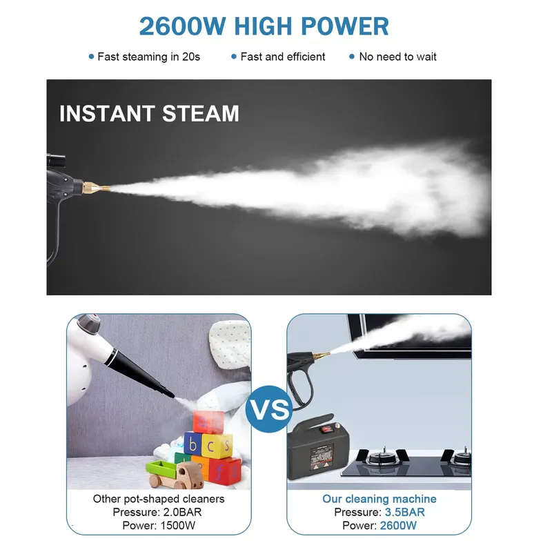 Mucen Store Limpador a vapor c - Kitchen Cleaner Commercial avaliação e preço