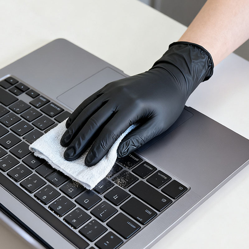 Luvas descartáveis ​​de nitril - Commercial Kitchen Gloves avaliação e preço
