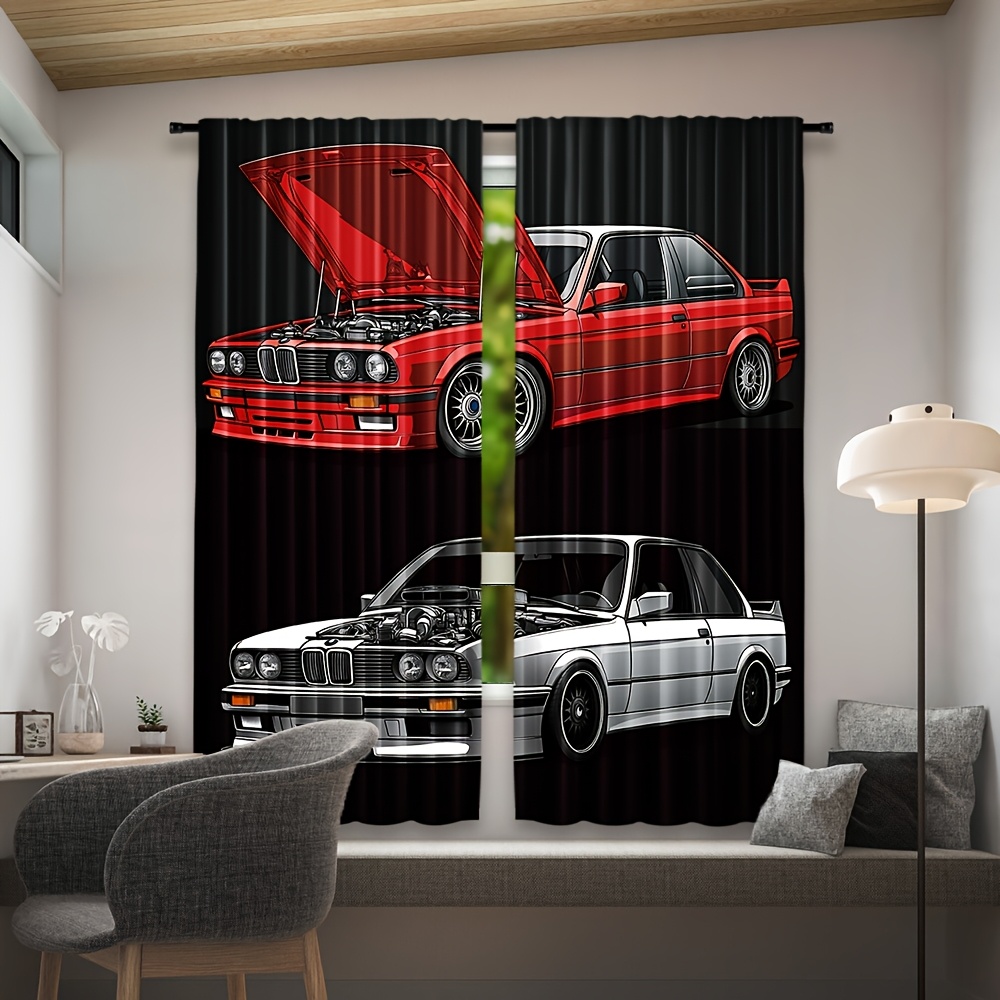 Conjunto de 2 Cortinas com Des - Commercial Kitchen Canopy avaliação e preço