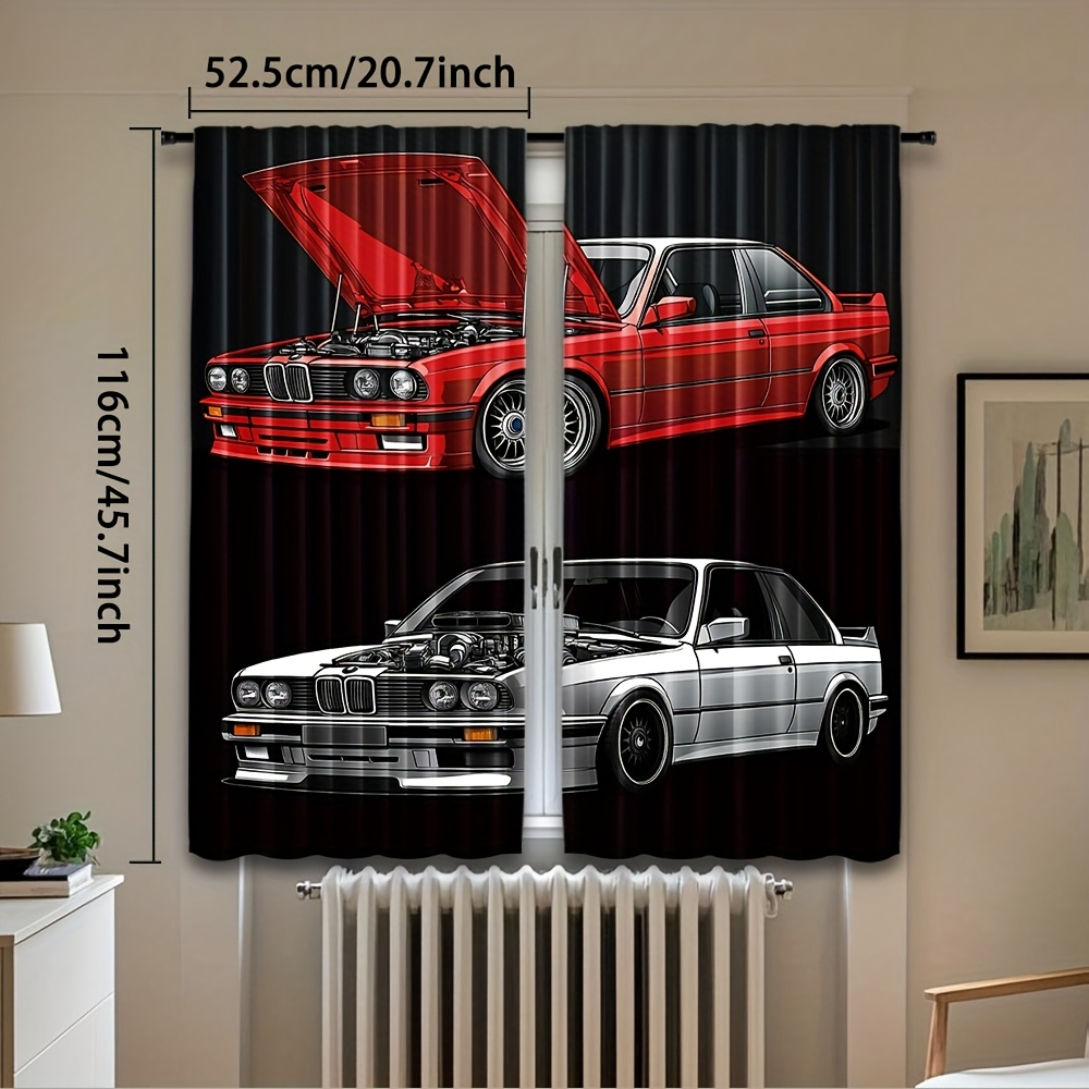Conjunto de 2 Cortinas com Des - Commercial Kitchen Canopy avaliação e preço